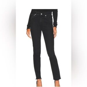 Agolde Cherie Black straight jeans 28